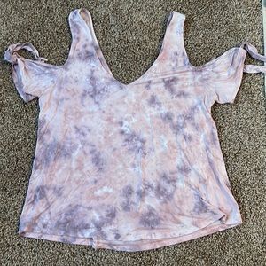 american eagle off the shoulder tank